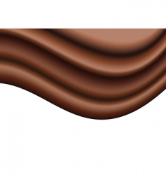 Chocolate background vector image