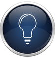 Blue lamb icon vector image