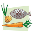 Ingredients vector image