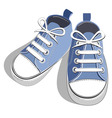 Kids shoes vector image
