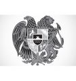 Shield ornament vector image