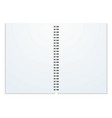 Ring binder vector image
