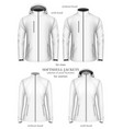 Set of womens and mens vector image