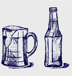 Beer vector image
