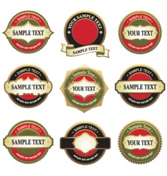 Set of design elements vector image