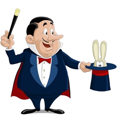 Magician vector image