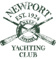 Yachting Club vector image