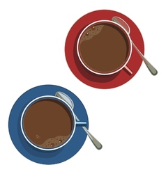 Cup of coffee vector image