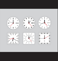 Set clock dial timer Set clock dial timer vector image