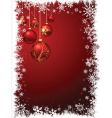 Christmas background vector image