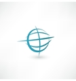 Planet Earth Icon vector image