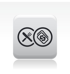 Food buy icon vector image
