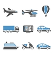 Transport Icons - A set of second vector image