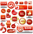 Vector signs for sale vector image