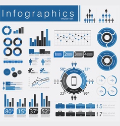 Infographics Business Sales set vector image