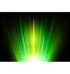 Flare green vector image
