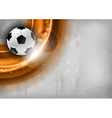 Football background red vector image