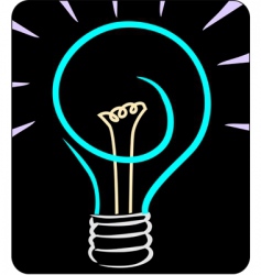 Bulbs vector image
