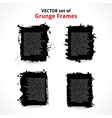 Set of Grunge Frames vector image