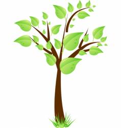 Tree silhouette Tree silhouette vector image