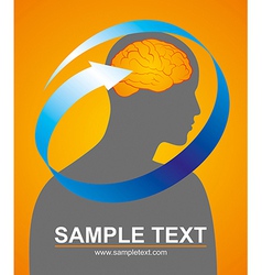 Medicine Head Care vector image
