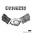 Handshake vector image