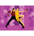 Dance hall vector image
