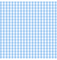 Seamless blue plaid pattern vector image