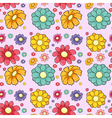 Flowers seamless vector image
