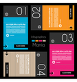Infographic template vector image