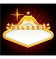 Casino sign vector image