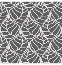Floral seamless pattern vector image