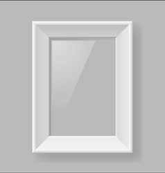 White frame vector image