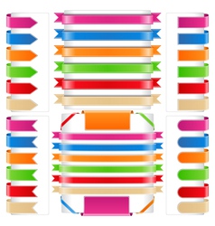 Ribbons vector image