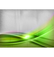 Background green two wave vector image