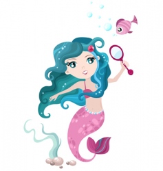 Mermaid vector image