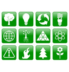 Earth conservation vector image