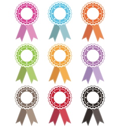 Rosettes vector image
