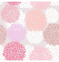 Cute unique floral pattern vector image