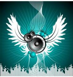 Illustration for musical theme vector image