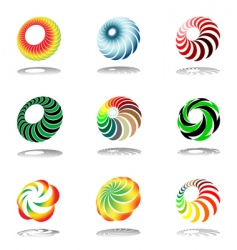 Design elements vector image