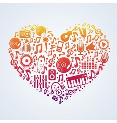 Music concept vector image
