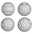 Original globe vector image