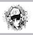 Vintage tshirt design vector image