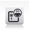 Thief icon vector image