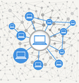 Network vector image