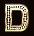 D bling vector image