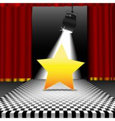 Disco background vector image