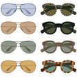 Sunglasses vector image