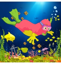 Funny Monster vector image